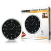 TELECAMERA SPIA KONIG SEC-DVRWCA10 CON VIDEOCAMERA CON REGISTRATORE ALLOGGIATI IN OROLOGIO DA PARETE